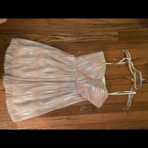 Strapless dress